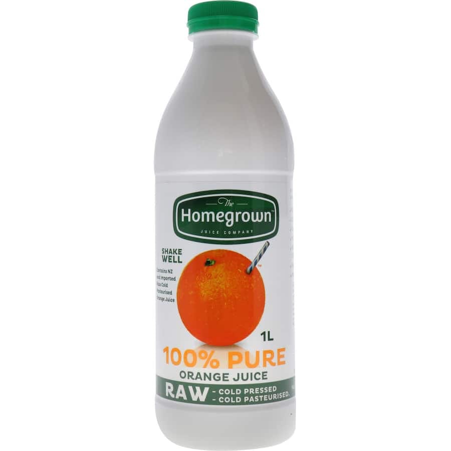 Homegrown Orange Juice