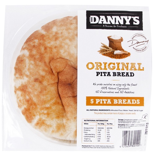 Danny's Pita Bread Plain