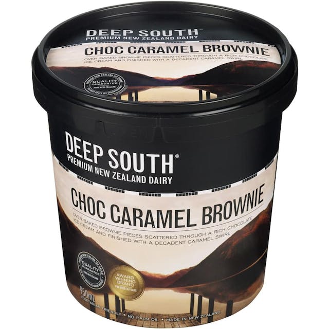 Deep South Ice Cream Chocolate Brownie