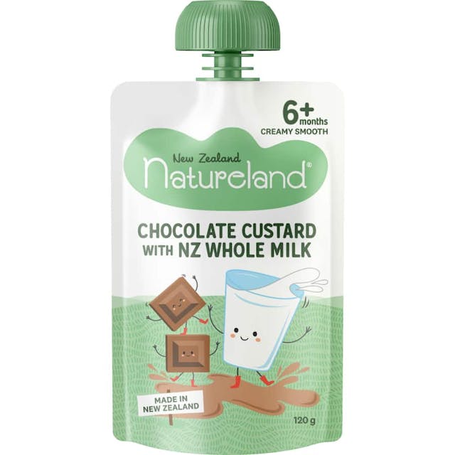 Natureland Baby Food Chocolate Custard