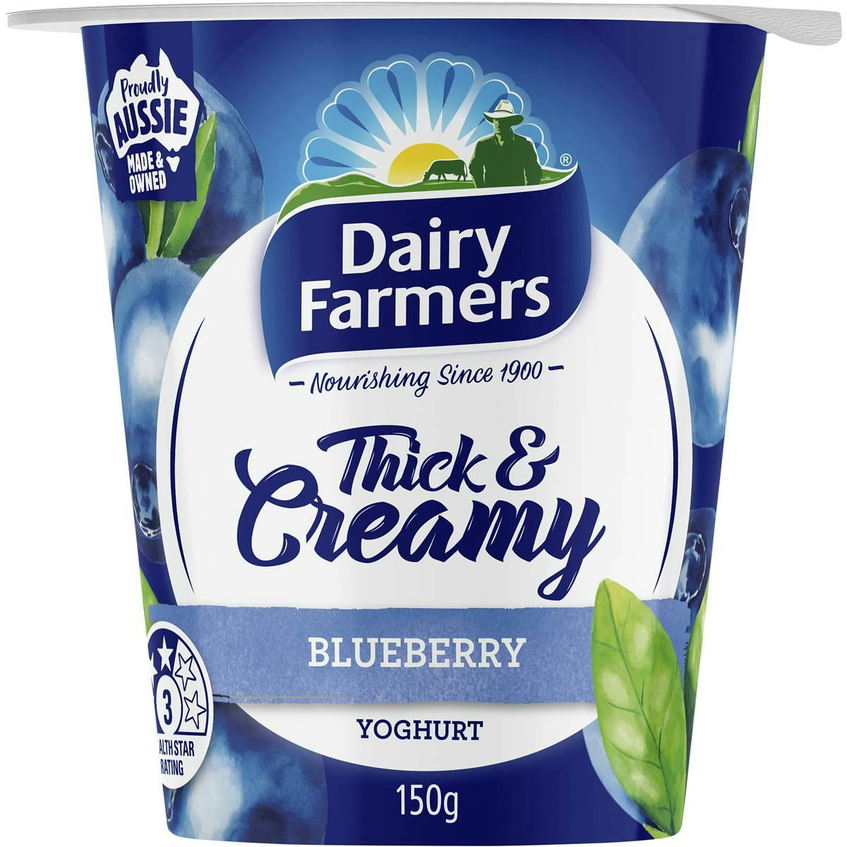 Dairy Farmers Thick & Creamy Blueberry Yoghurt
