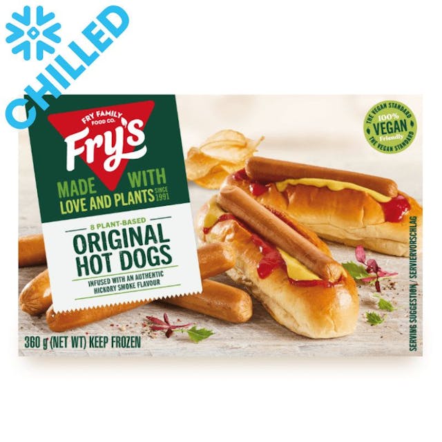 Fry's Plant-based Original Hot Dogs