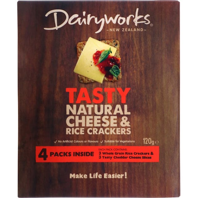 Dairyworks Cheese & Crackers Tasty