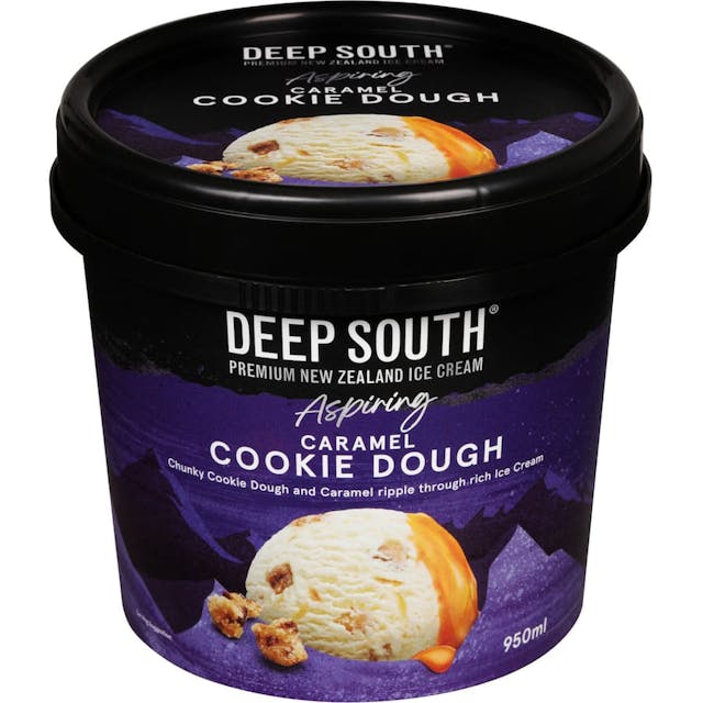 Deep South Ice Cream Caramel Cookie Dough