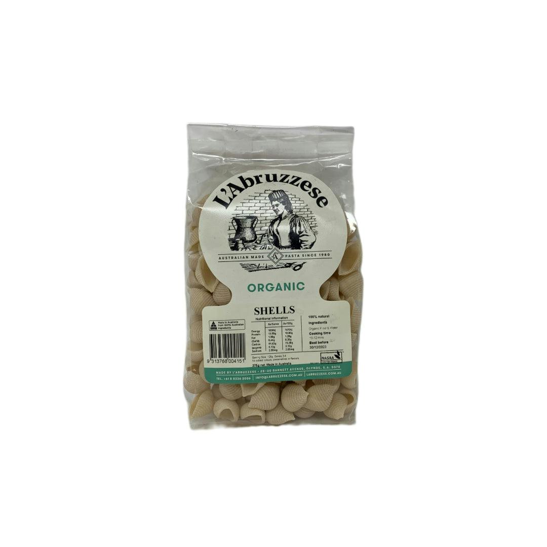 L'Abruzzese Organic Wheat Pasta Shells 375g