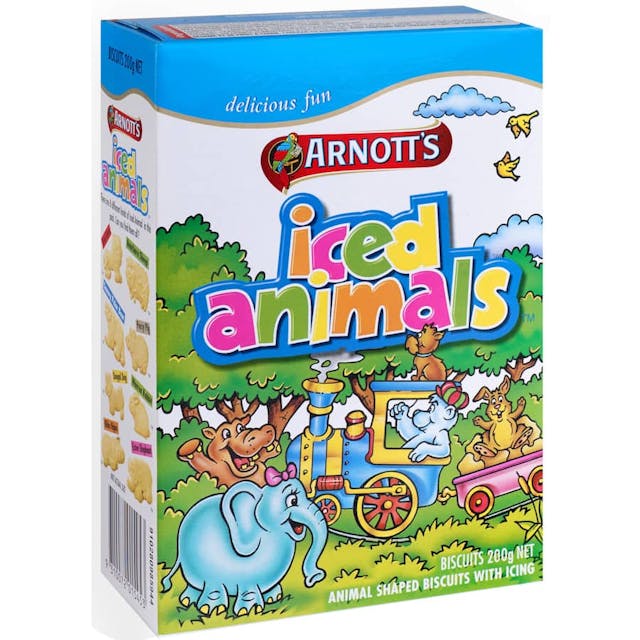 Arnotts Biscuits Iced Animals