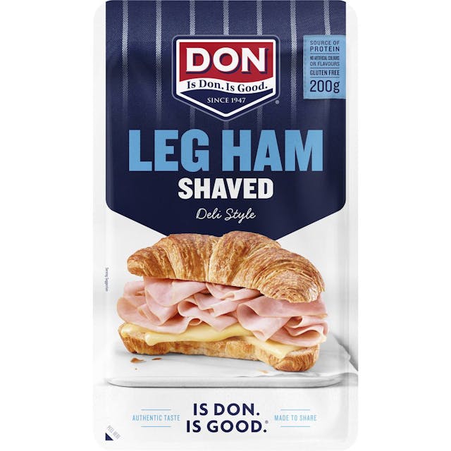 Don Leg Ham Shaved