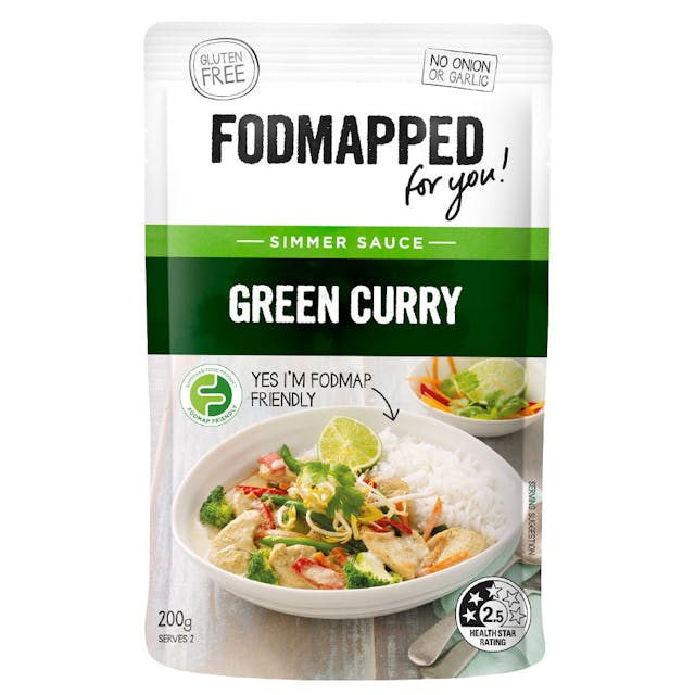 Fodmapped Green Curry Simmer Sauce