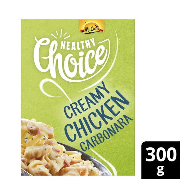 Frozen Healthy Choice Creamy Chicken Carbonara