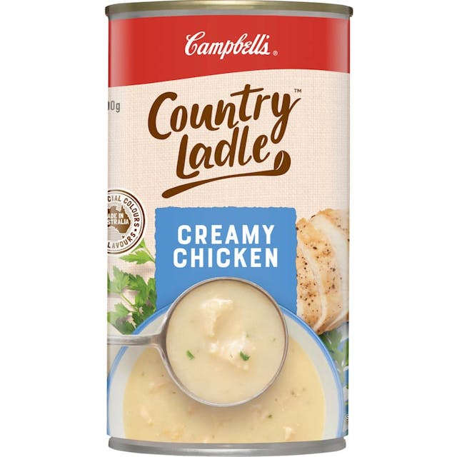 Campbells Country Ladle Canned Soup Creamy Chicken