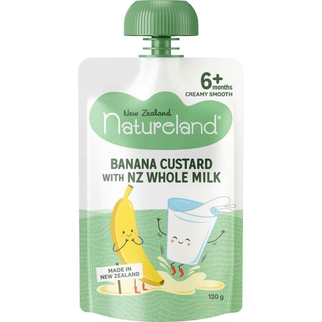 Natureland Baby Food Banana Custard