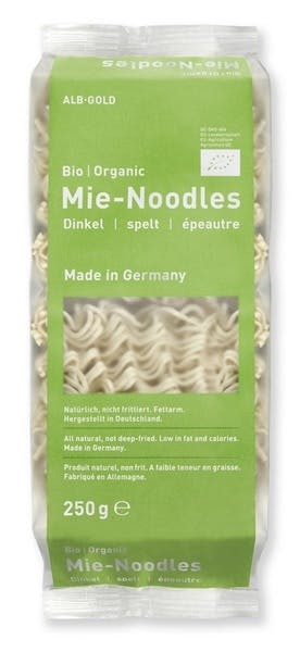 Alb-Gold Organic Spelt Mie Noodles