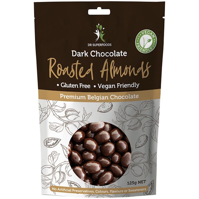 Dark Chocolate Roasted Almonds