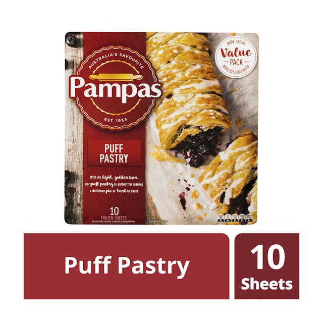 Frozen Puff Pastry Sheets 10 pack