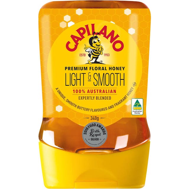 Capilano Light & Smooth Honey 340g