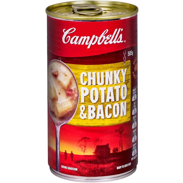 Campbells Canned Soup Chunky Potato & Bacon