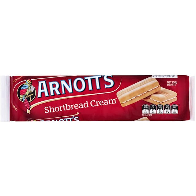 Arnotts Creme Filled Shortbread