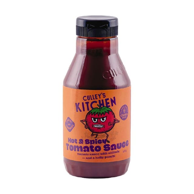 Culleys Kitchen Hot 'n' Spicy Tomato Sauce