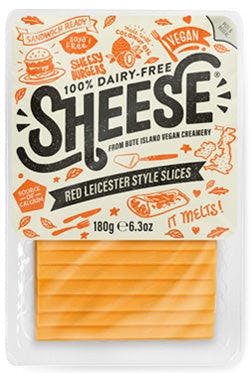 SHEESE RED LEICESTER-STYLE SLICES