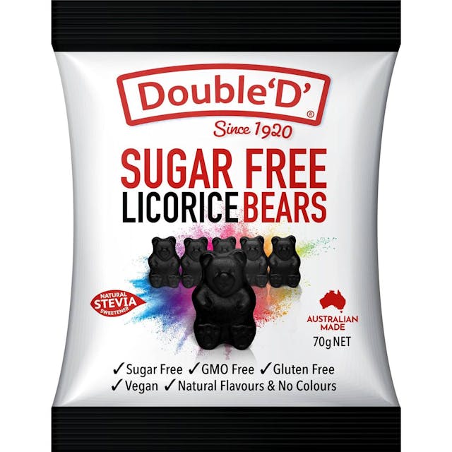 Double D Sugar Free Licorice Bears