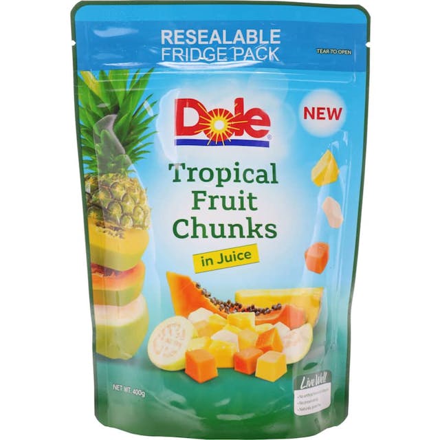 Dole Tropical Fruit Chunks In Juice