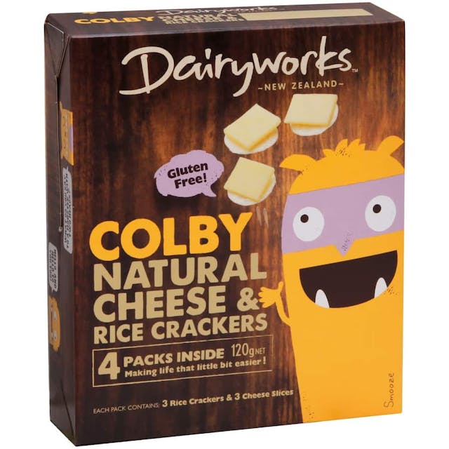 Dairyworks Cheese & Crackers Colby