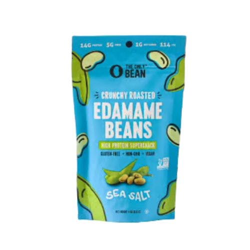 Crunchy Roasted Edamame Beans - Sea Salt Flavour