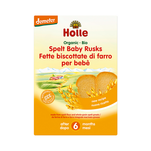 Holle Organic Spelt Baby Rusk (Zwieback)