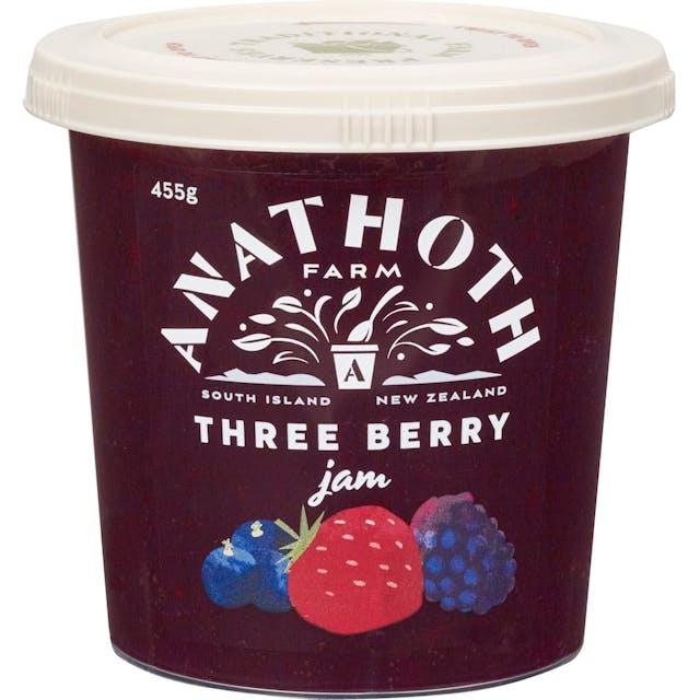 Anathoth Farm Mixed Berry Jam 3 Berries