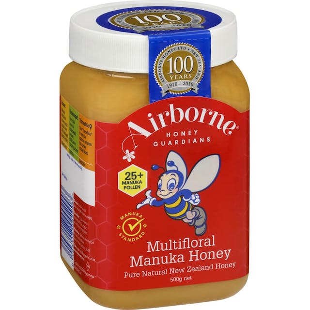 Airborne Manuka Honey Multiflora Plus 25