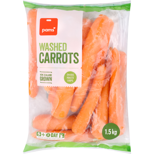 Pams Washed Carrots