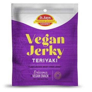 D.Jays Vegan Jerky - Teriyaki (70g)