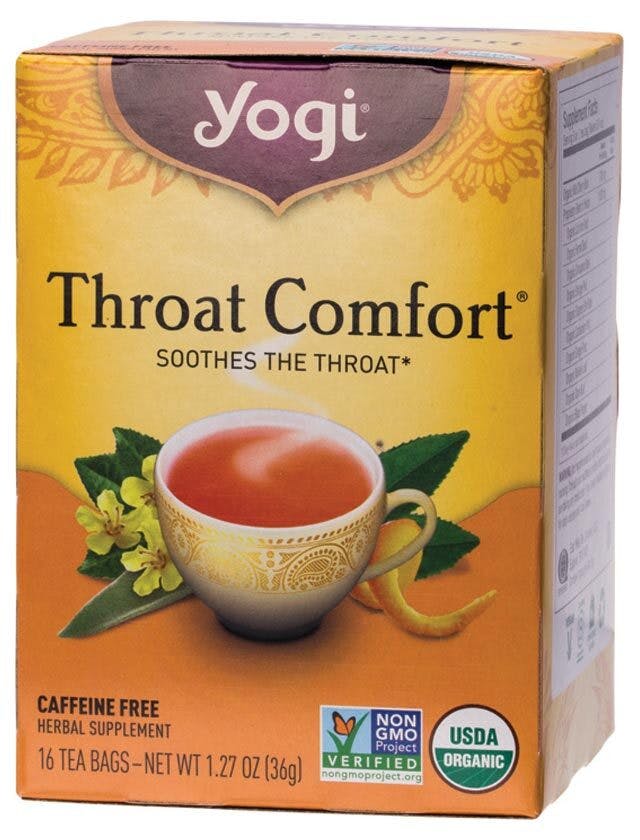 Organic Throat Comfort Herbal Tea Bags