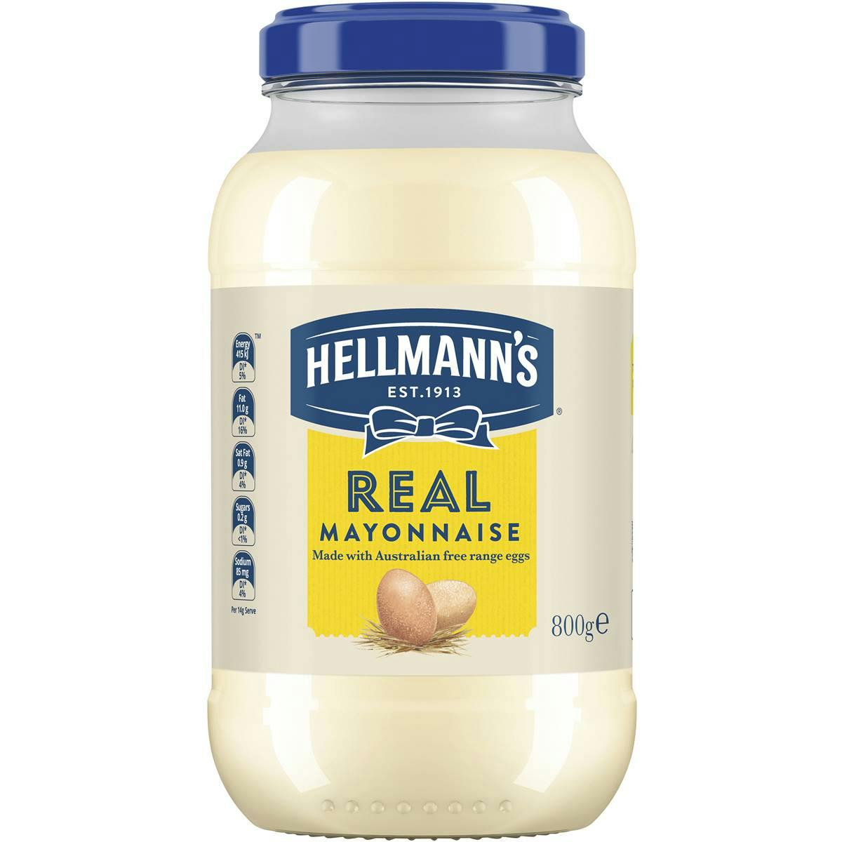 Hellmann's Real Mayonnaise Jar