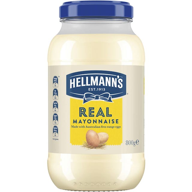 Hellmann's Real Mayonnaise Jar