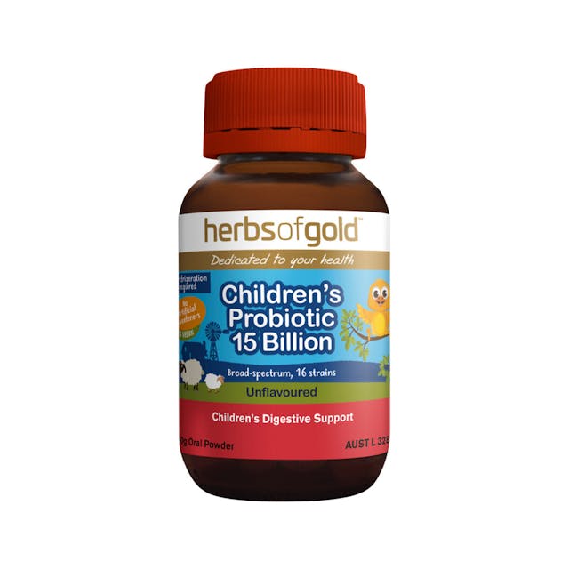 Herbs of Gold Children's Probiotic 15 Billion Unflavoured