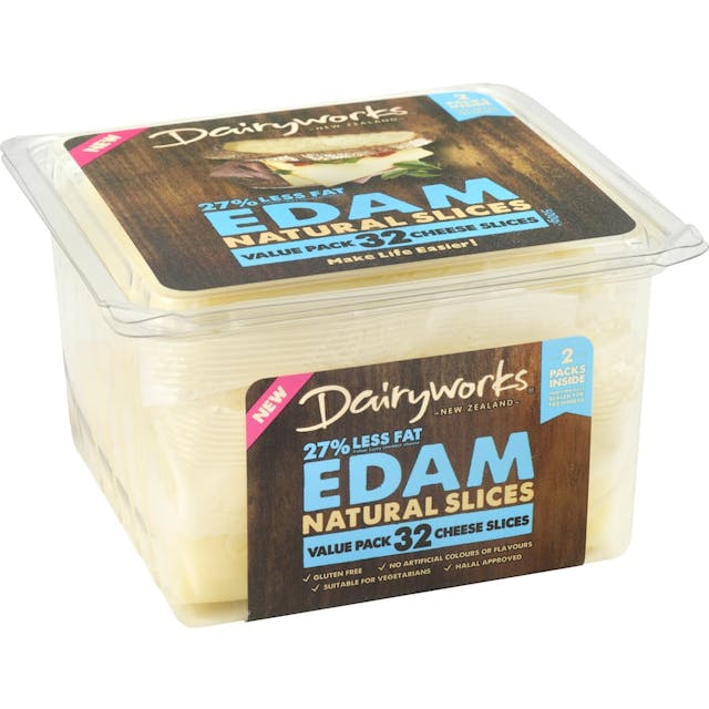 Dairyworks Cheese Slices Edam