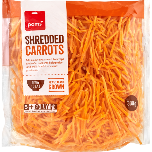 Pams Shredded Carrots