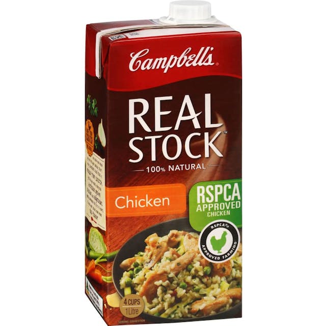 Campbells Real Stock Chicken Stock Liquid