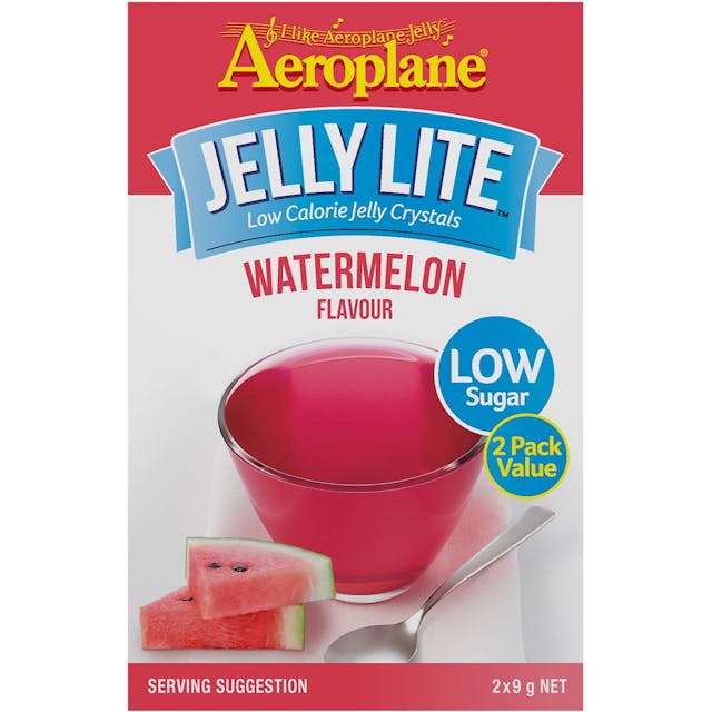 Aeroplane Jelly Lite Watermelon Flavour Low Calorie Jelly Crystals