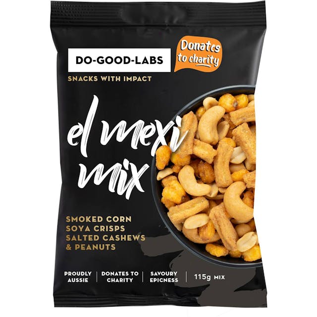Do Good Labs El Mexi Mix Smoked Corn, Soya Crisps, Cashews & Nuts