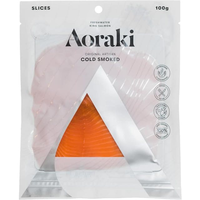Aoraki Smoke House Smoked Salmon Cold Smoked Sliced
