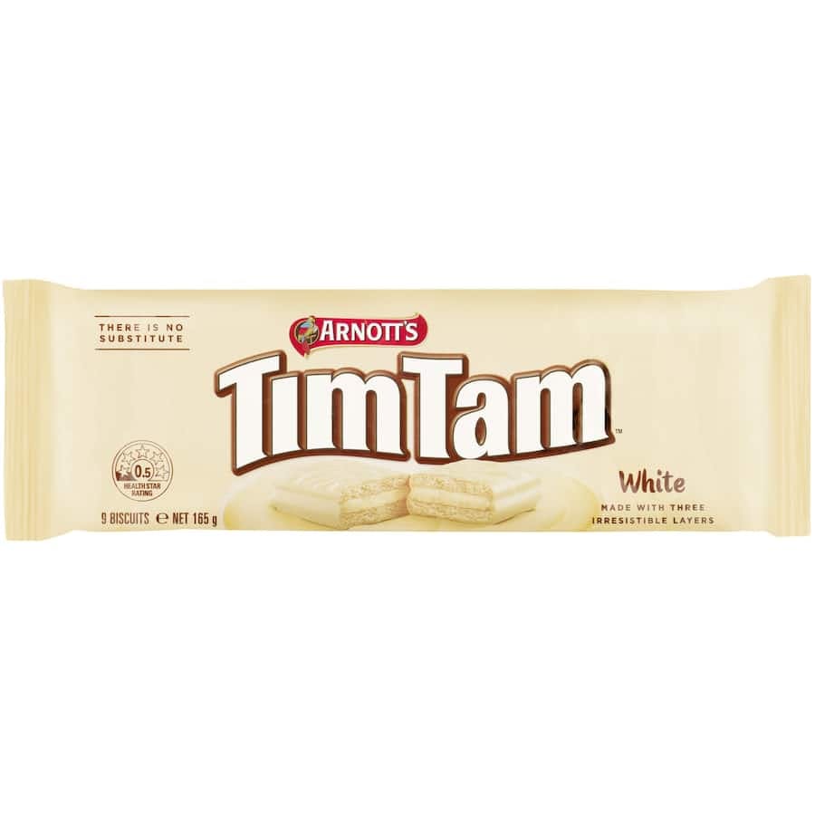 Arnotts Tim Tam Chocolate Biscuits White