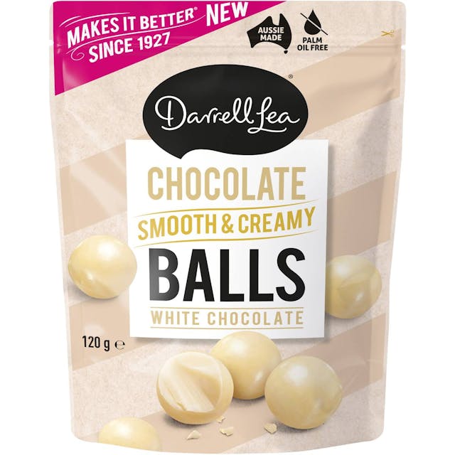 Darrell Lea White Chocolate Balls