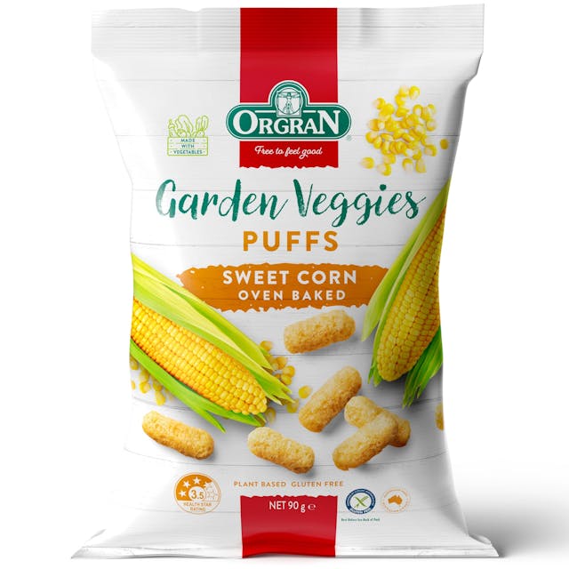 Garden Veggies Puffs Sweet Corn