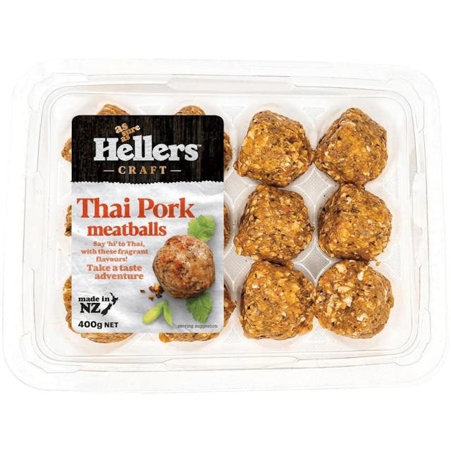 Hellers Craft Thai Pork Meatballs