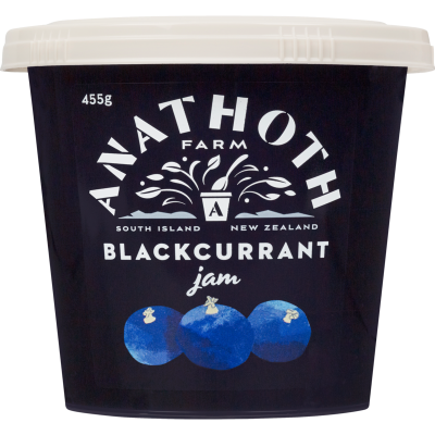 Anathoth Farm Blackcurrant Jam