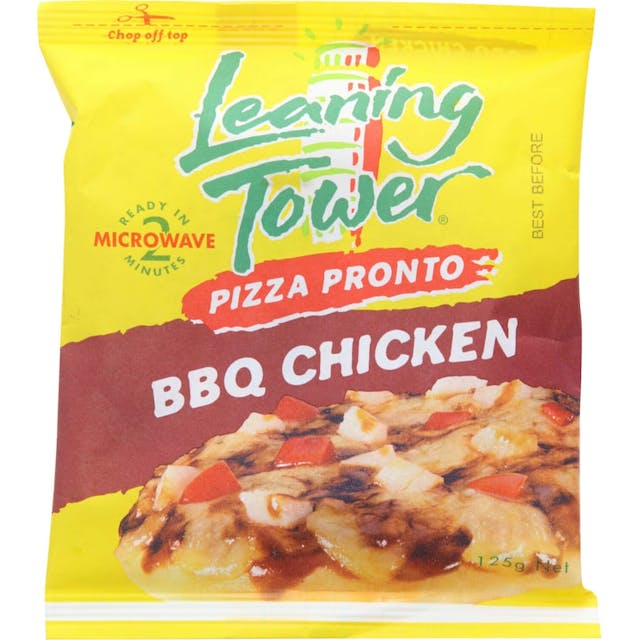 Leaning Tower Bbq Chicken Pizza