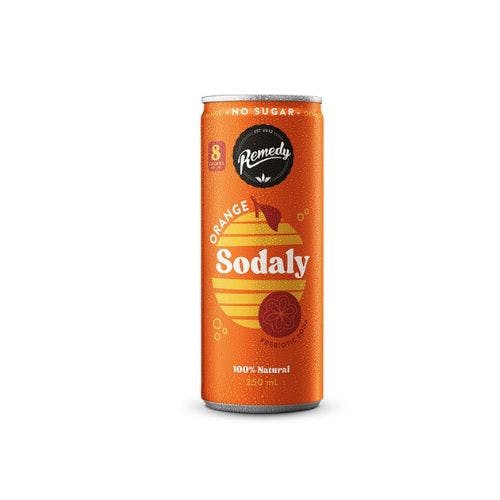 Remedy Sodaly Orange Flavour 250mL