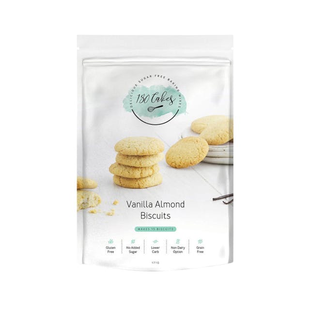 180 Cakes Biscuit Mix Vanilla Almond